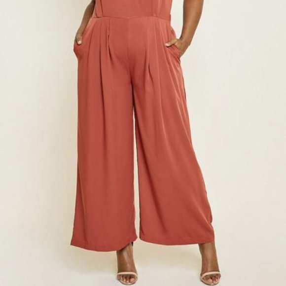 Hayden LA The Celeste jumpsuit in Coral - Picture 7 of 7